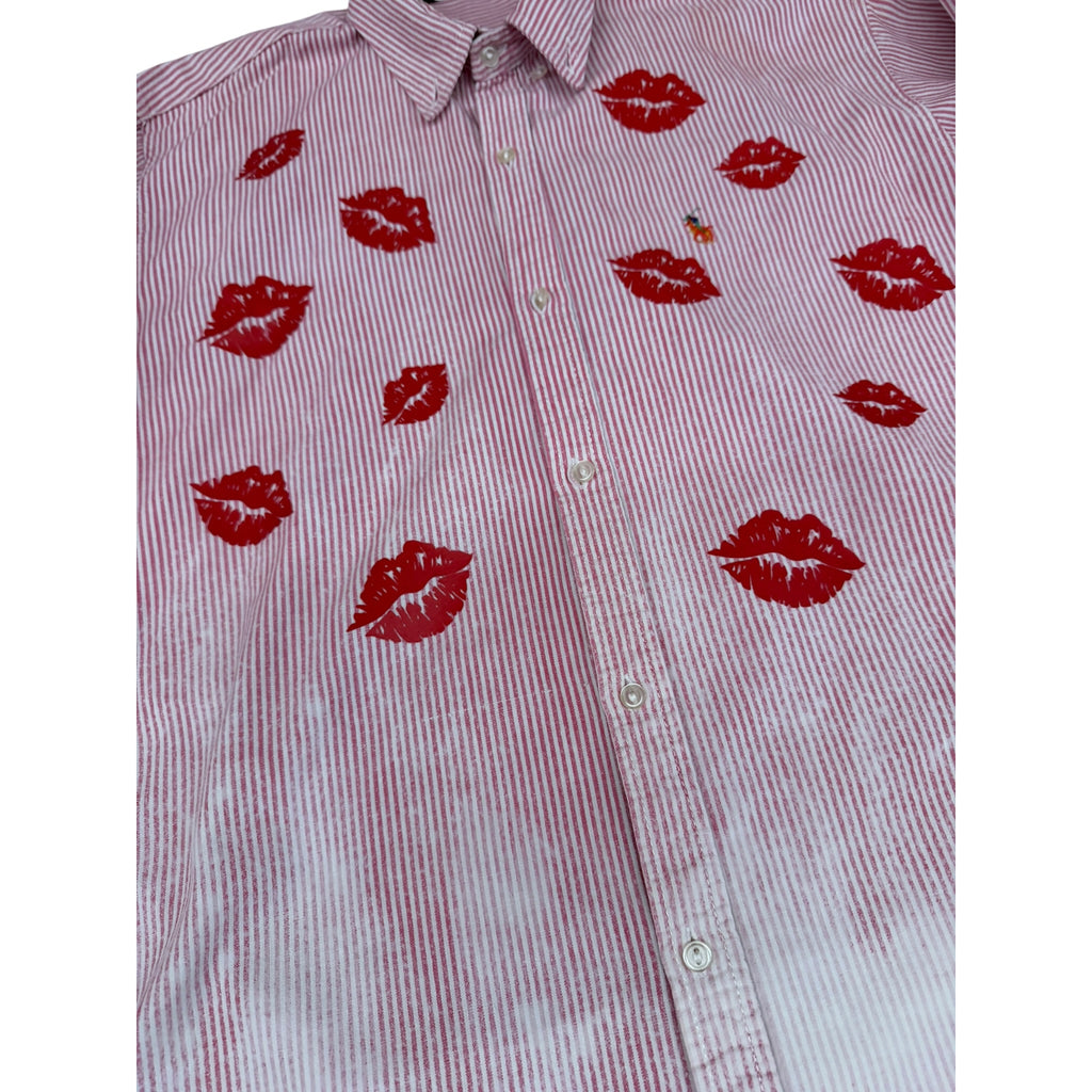 camicia vintage ralph lauren custom tg L rossetto