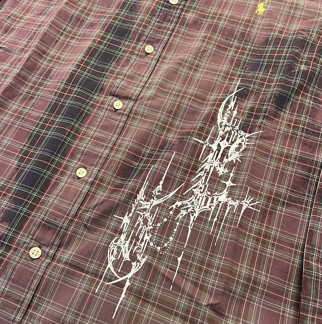 camicia vintage ralph lauren custom xl