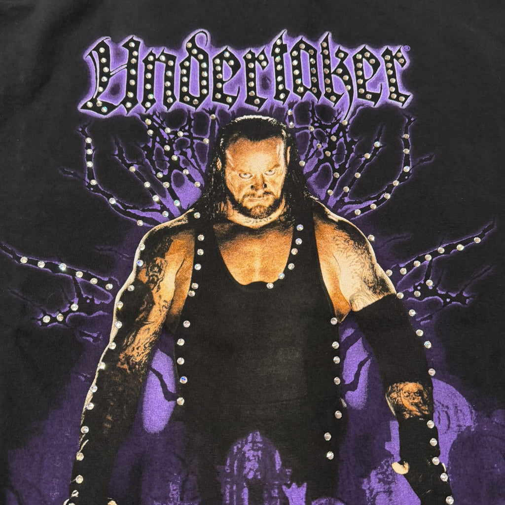 lt shirt vintage con strass undertaker tg XL