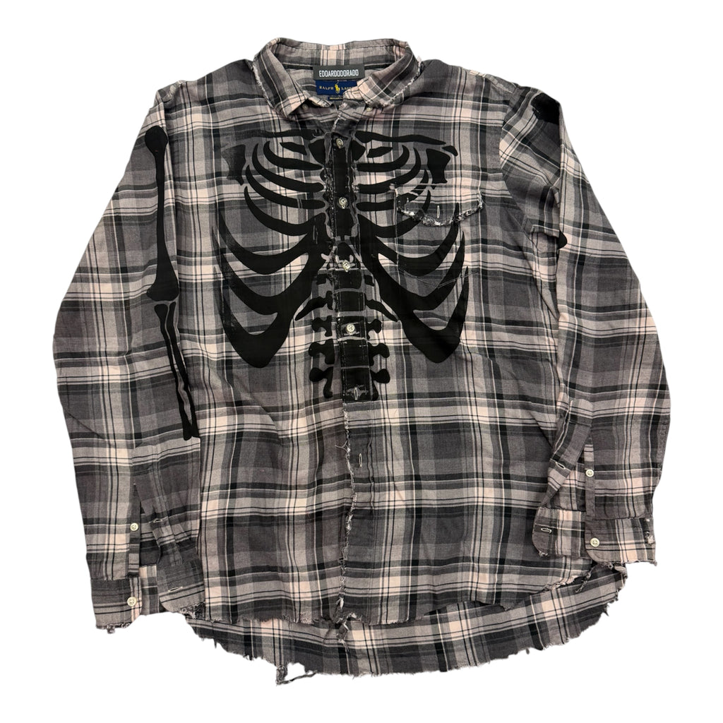 camicia vintage ralph lauren custom tg XL