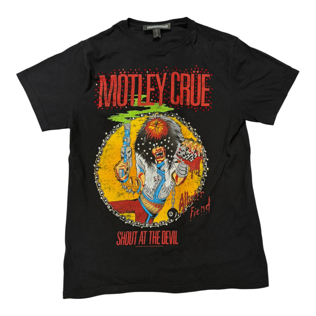 lt shirt vintage con strass Motley tg M
