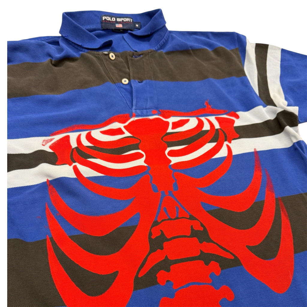 Polo Ralph Lauren custom stampa costole tg M