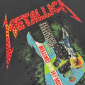 t shirt vintage con strass Metallica xxl