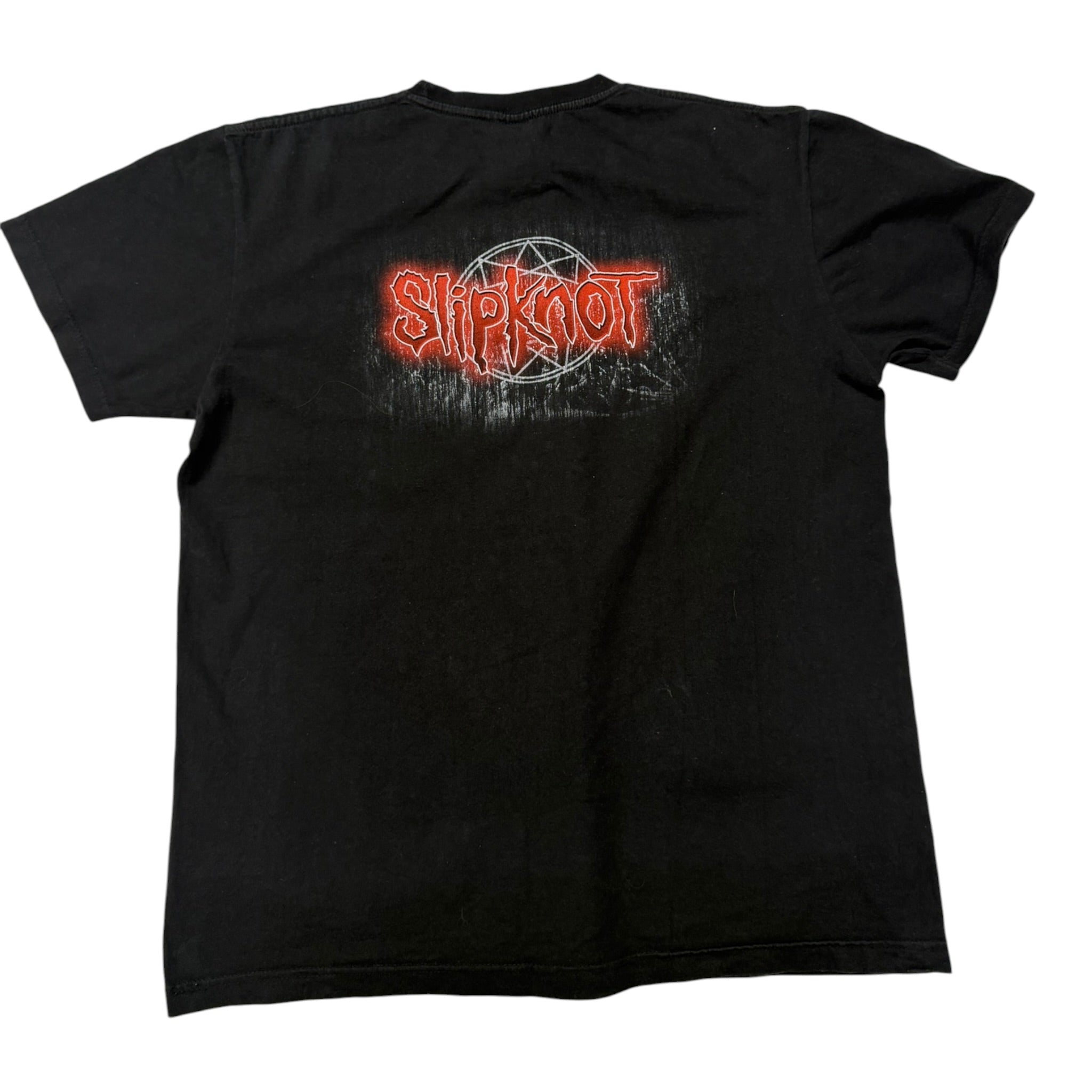 lt shirt vintage con strass slipknot tg L