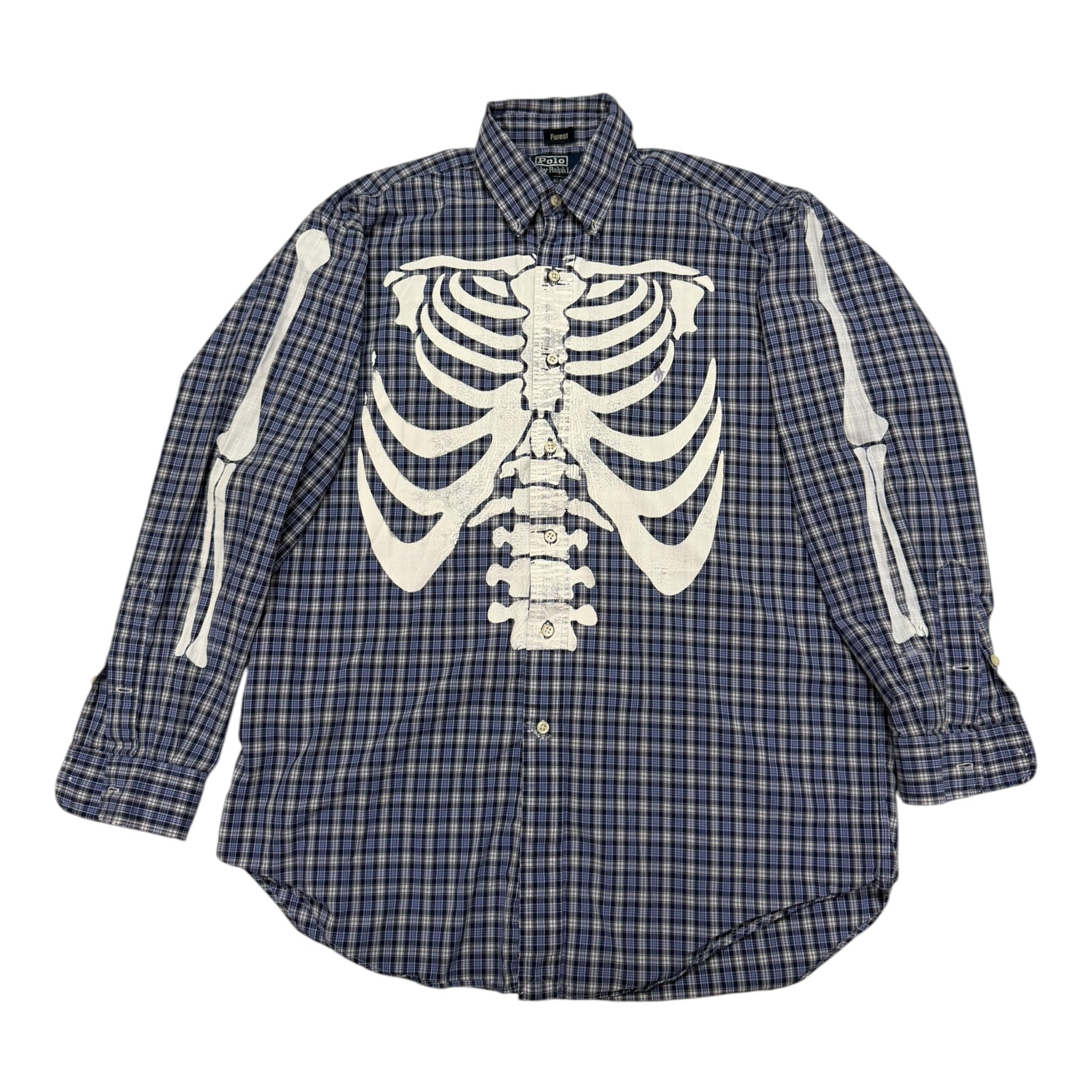 camicia vintage ralph lauren custom tg L