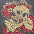 lt shirt vintage con strass Metallica tg L