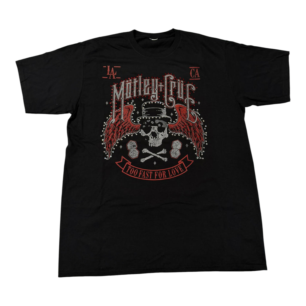 lt shirt vintage con strass Motley Crue tg XL