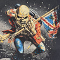 lt shirt vintage con strass Iron Maiden tg L