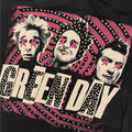 lt shirt vintage con strass Green Day tg L
