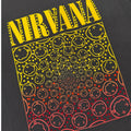 lt shirt vintage con strass nirvana tg s