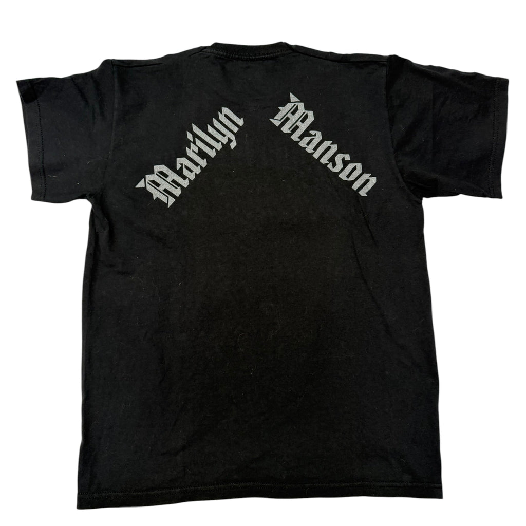 lt shirt vintage con strass Marilyn Manson   tg L