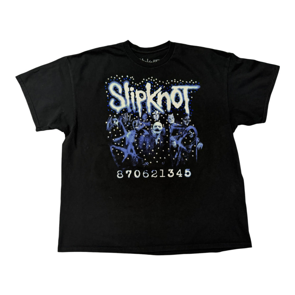 lt shirt vintage con strass Slipknot tg XXL