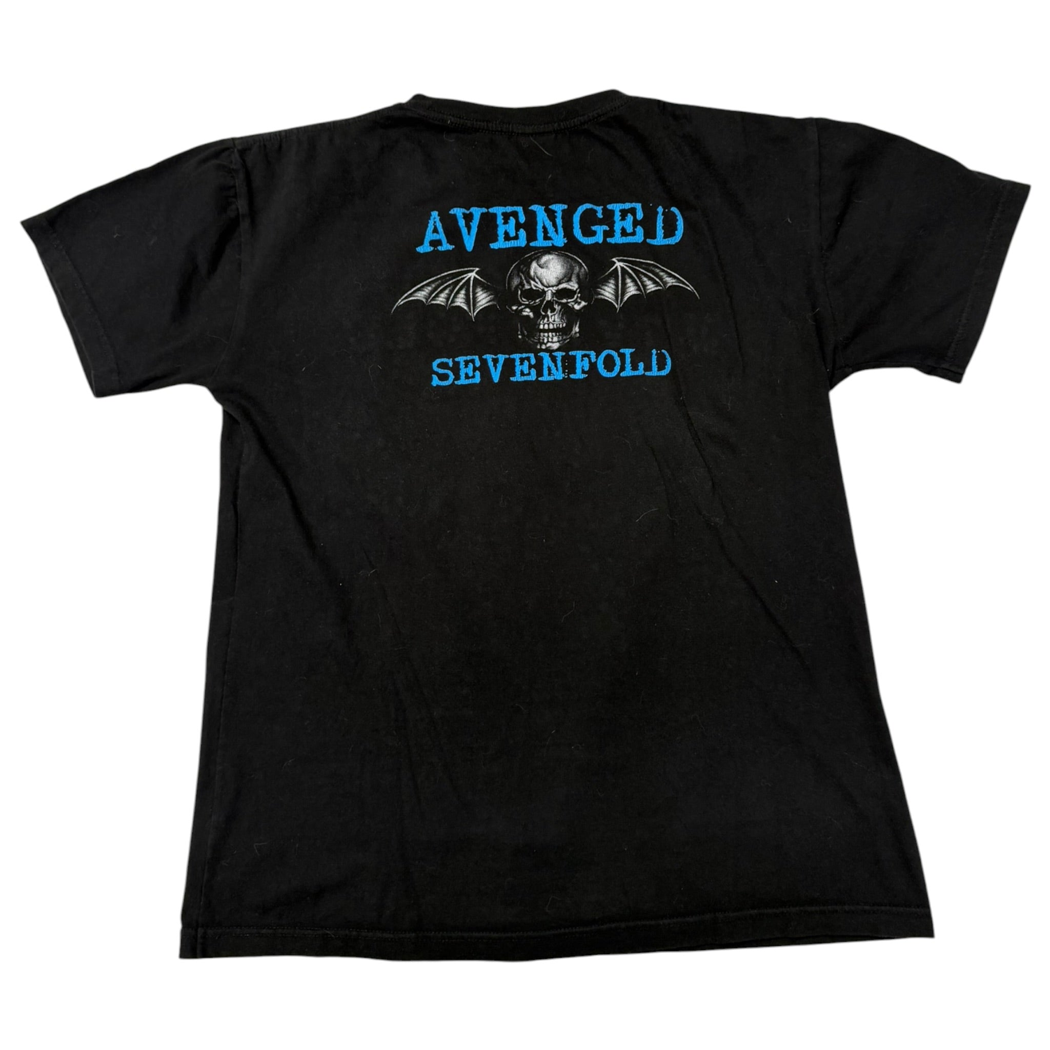 lt shirt vintage con strass avenged sevenfold  tg L