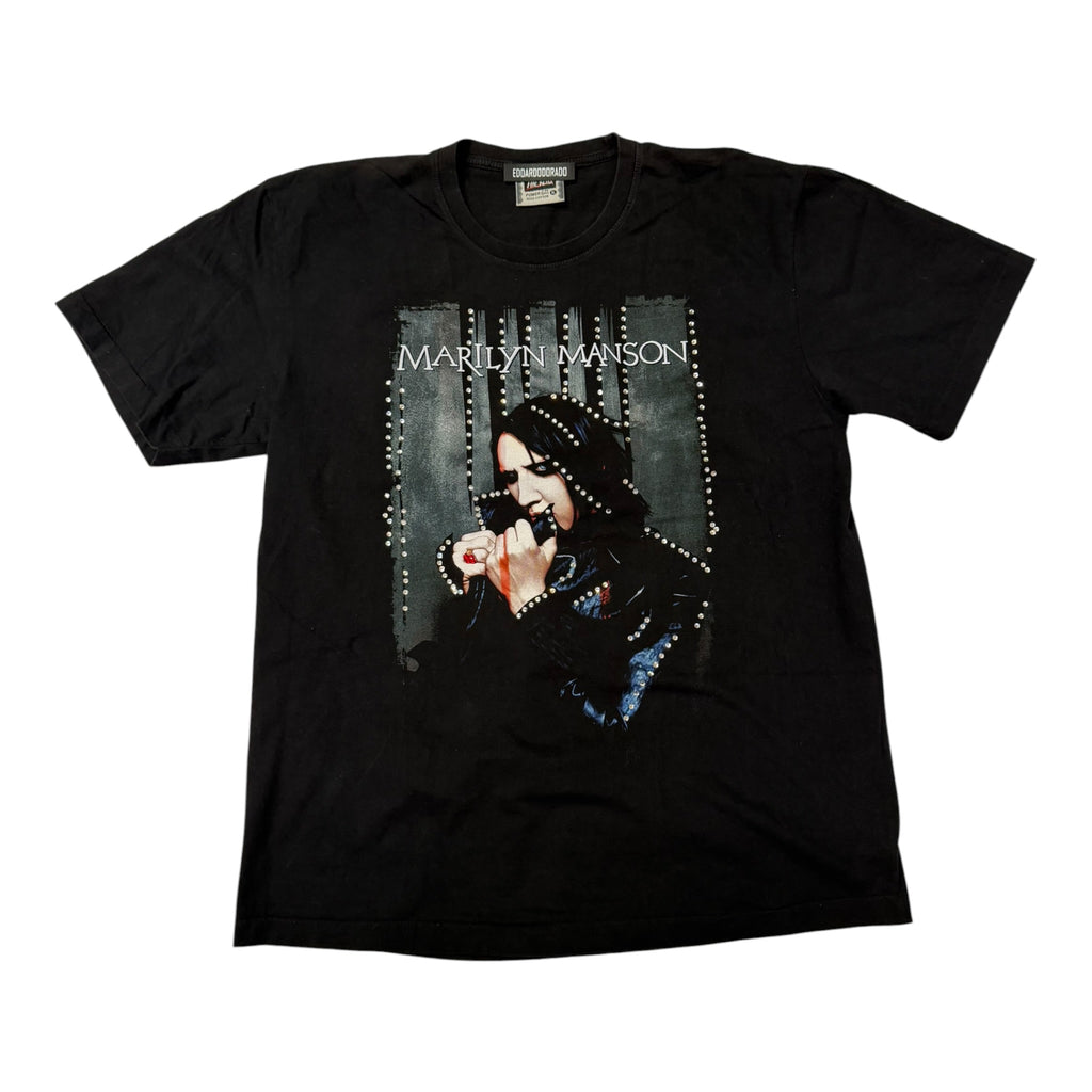 lt shirt vintage con strass the Marilyn Manson  tg XL