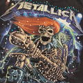 lt shirt vintage con strass Metallica tg M