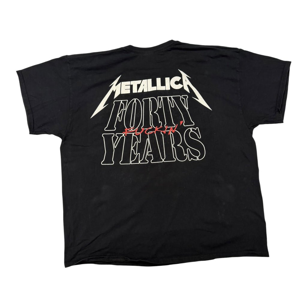 lt shirt vintage con strass Metallica tg XXL