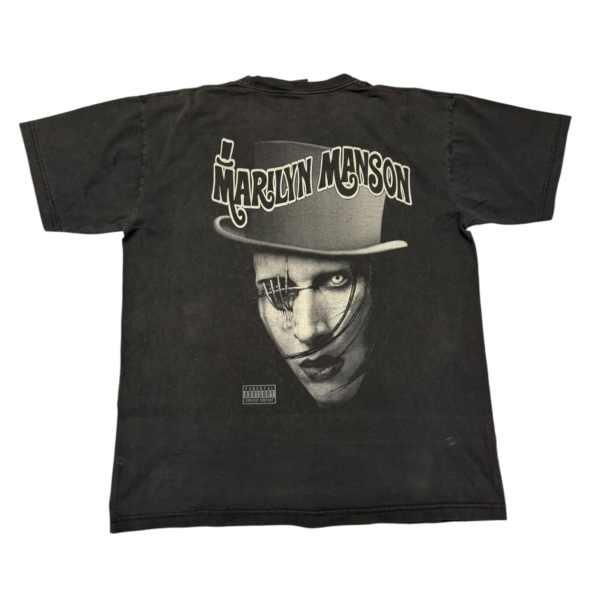 lt shirt vintage con strass Marilyn Manson tg XL