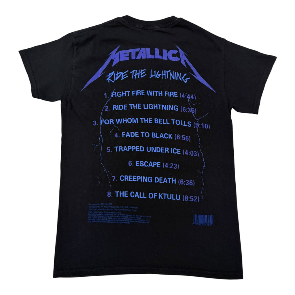 lt shirt vintage con strass Metallica  tg M