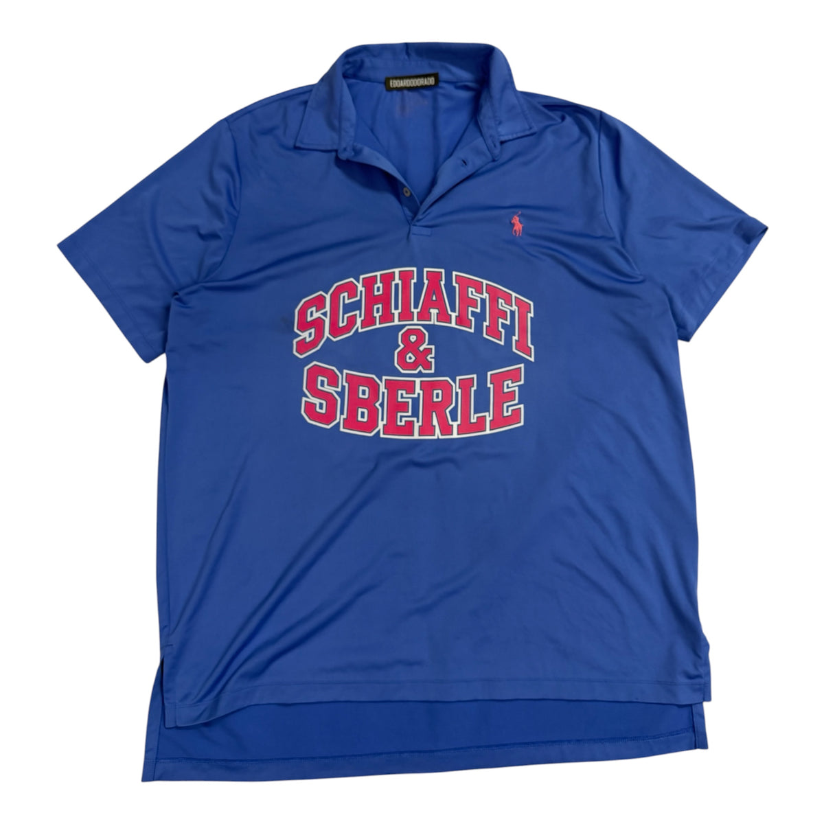 Polo Ralph Lauren custom stampa S&S tg XL tessuto tecnico