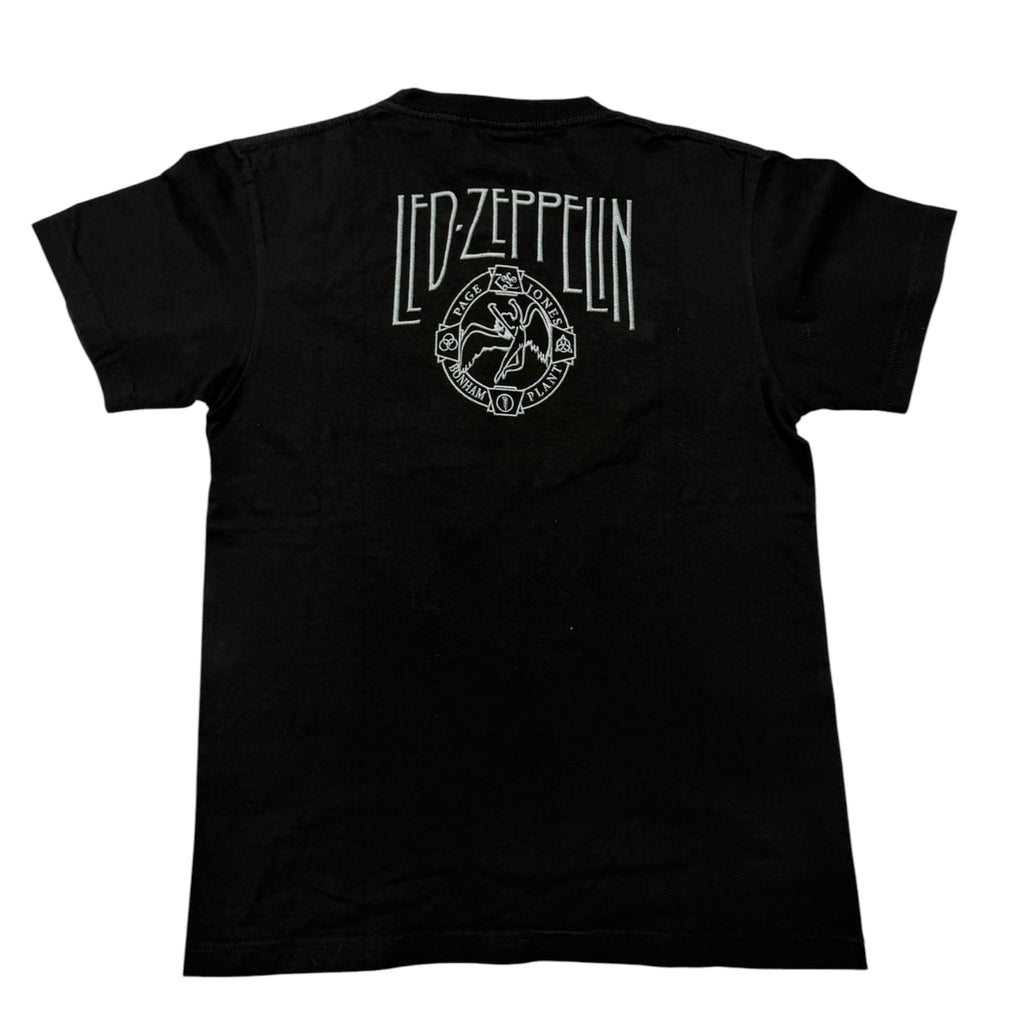 lt shirt vintage con strass led zeppeling tg s