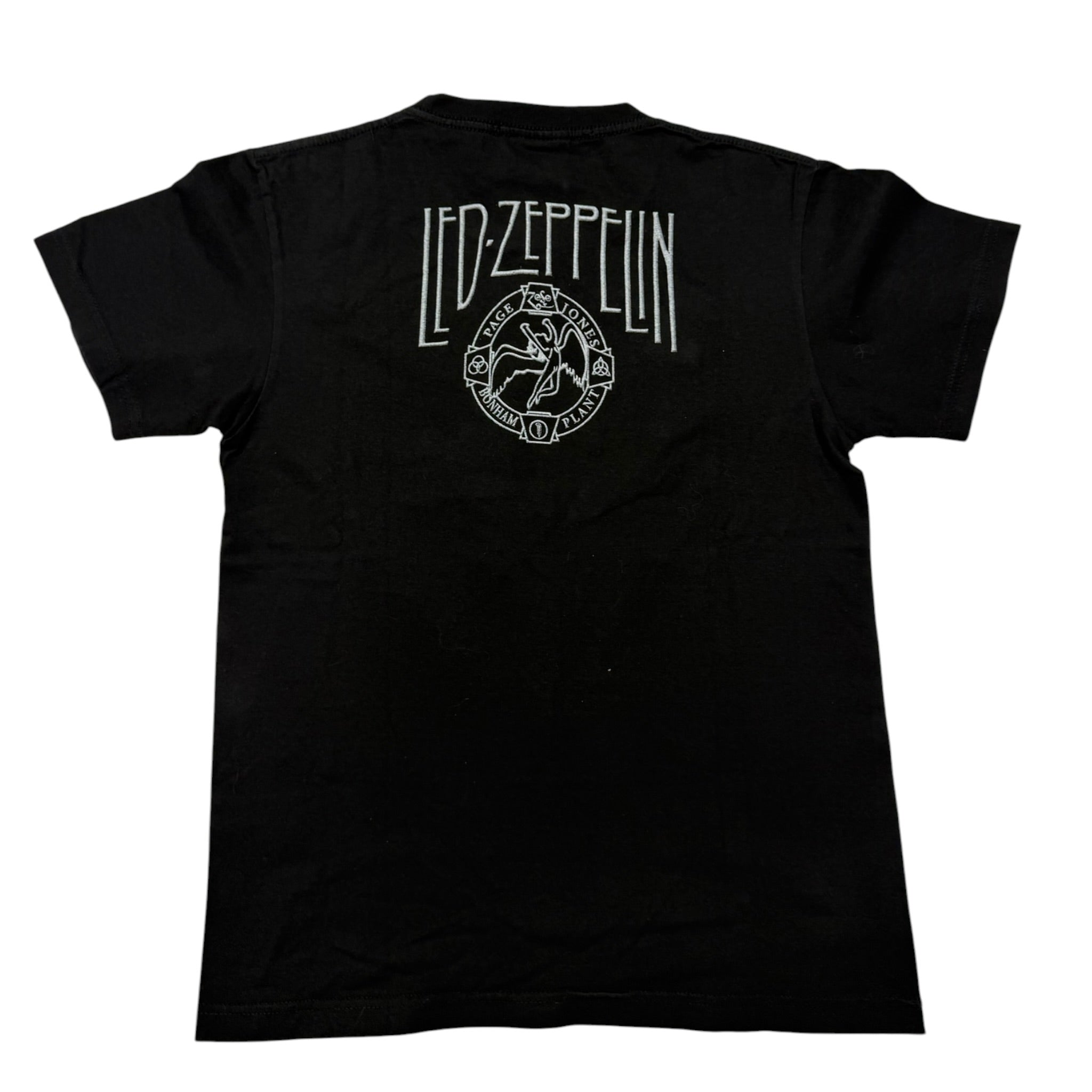 lt shirt vintage con strass led zeppeling tg s