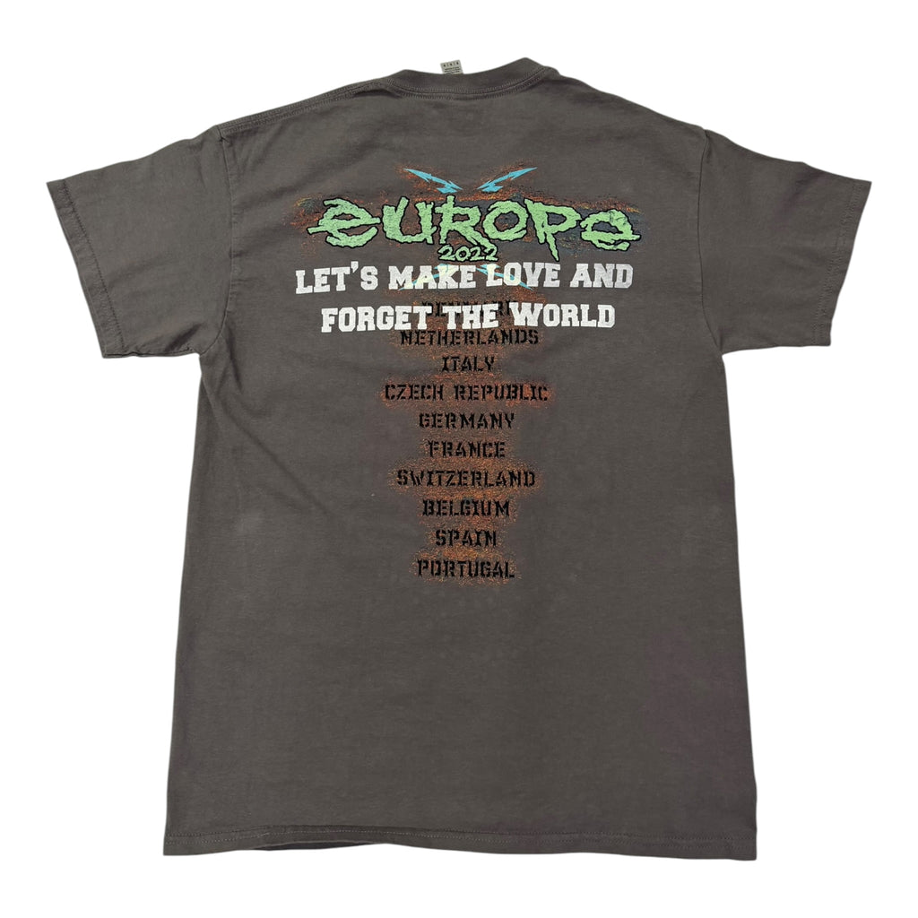 lt shirt vintage con strass Metallica tg m