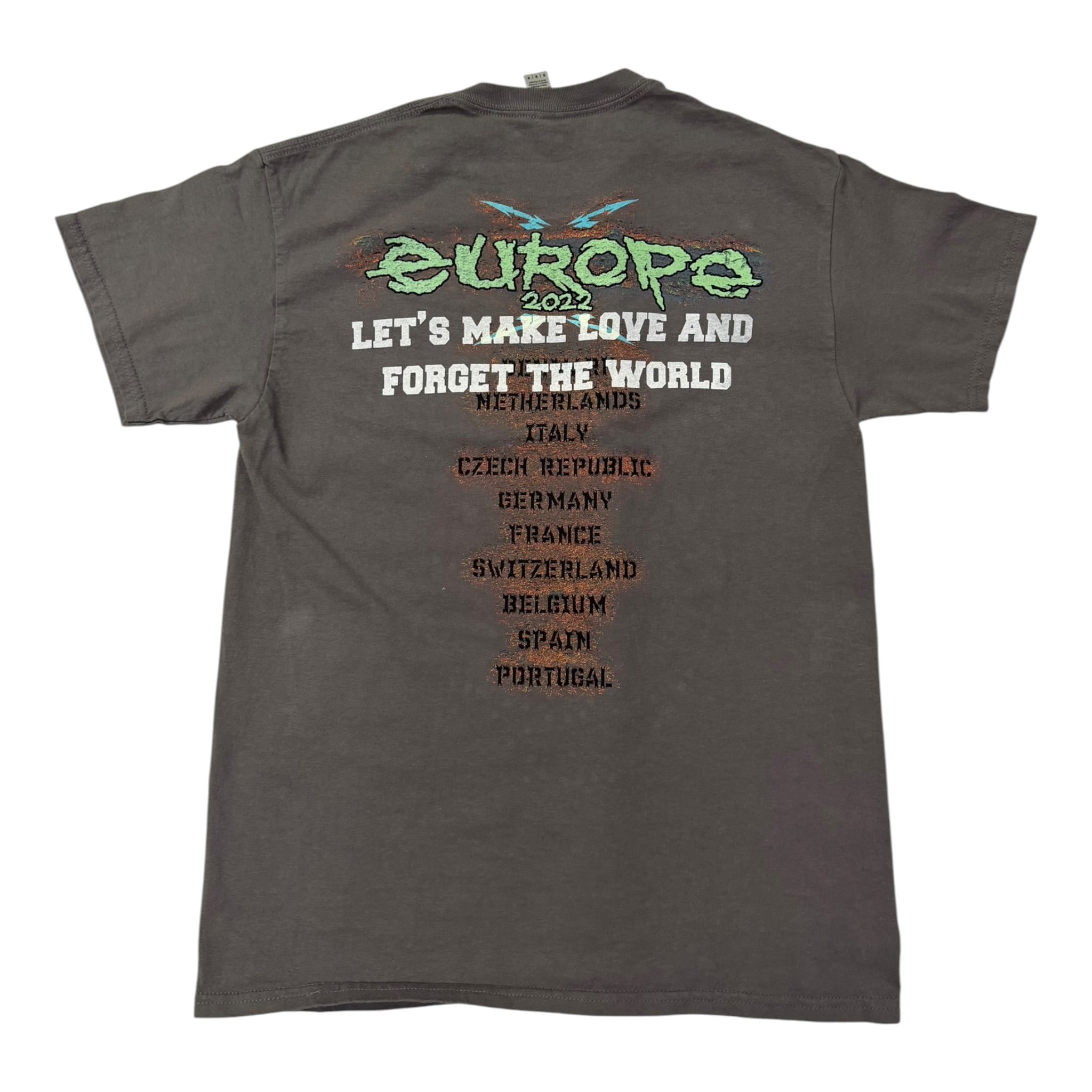lt shirt vintage con strass Metallica tg m