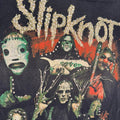 lt shirt vintage con strass slipknot tg L