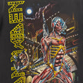 lt shirt vintage con strass Iron Maiden Tg S