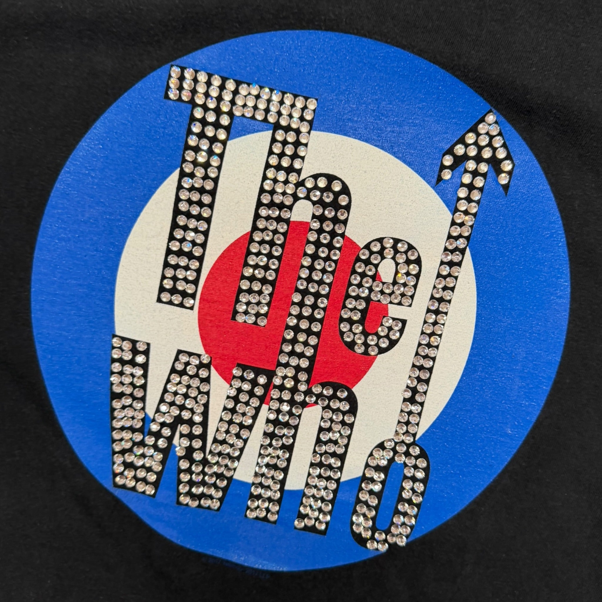 lt shirt vintage con strass the who tg XL