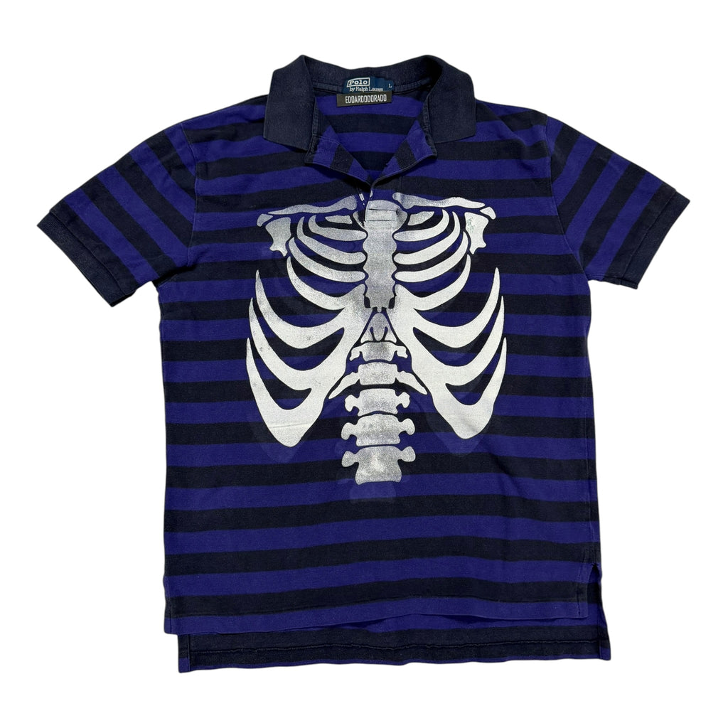 Polo Ralph Lauren custom stampa costole tg L
