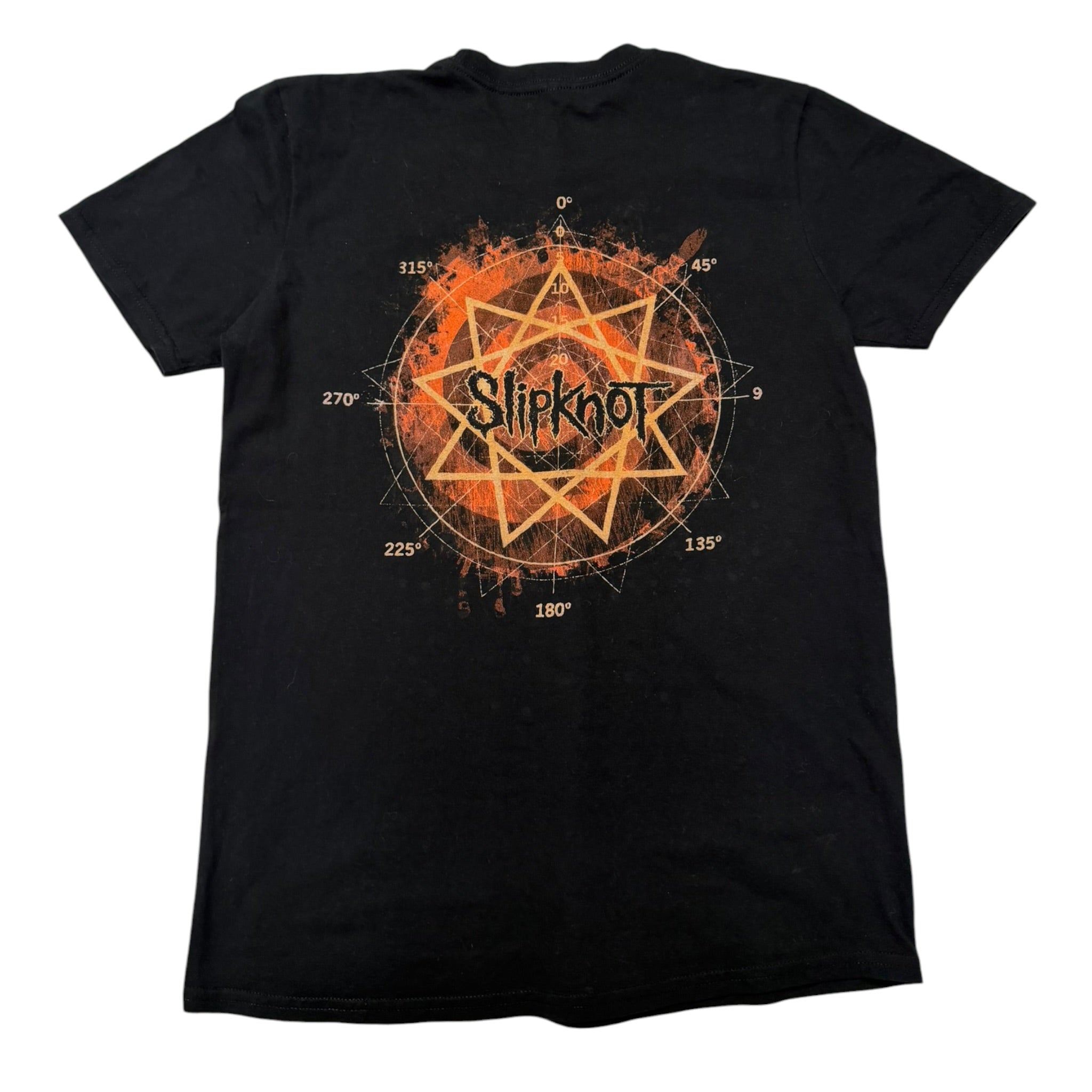 lt shirt vintage con strass slipknot tg M