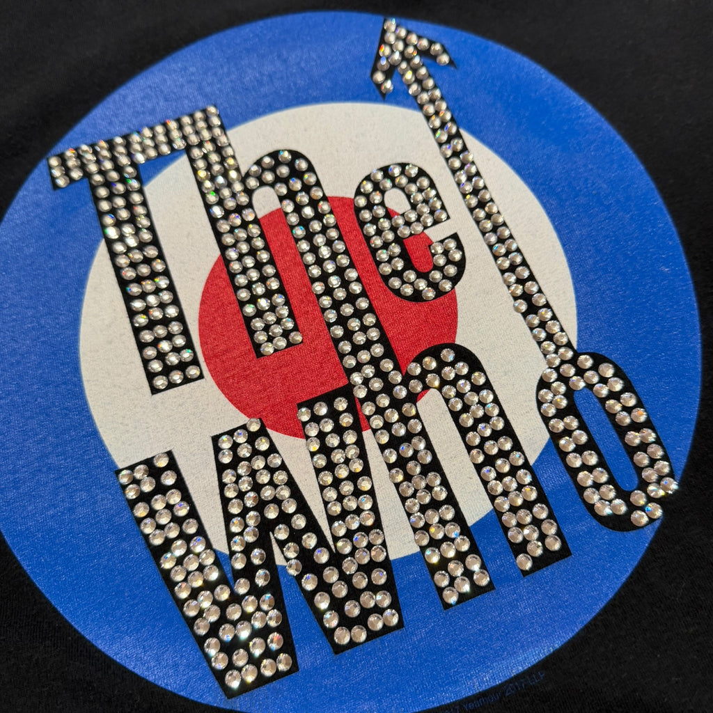 lt shirt vintage con strass the who tg XL