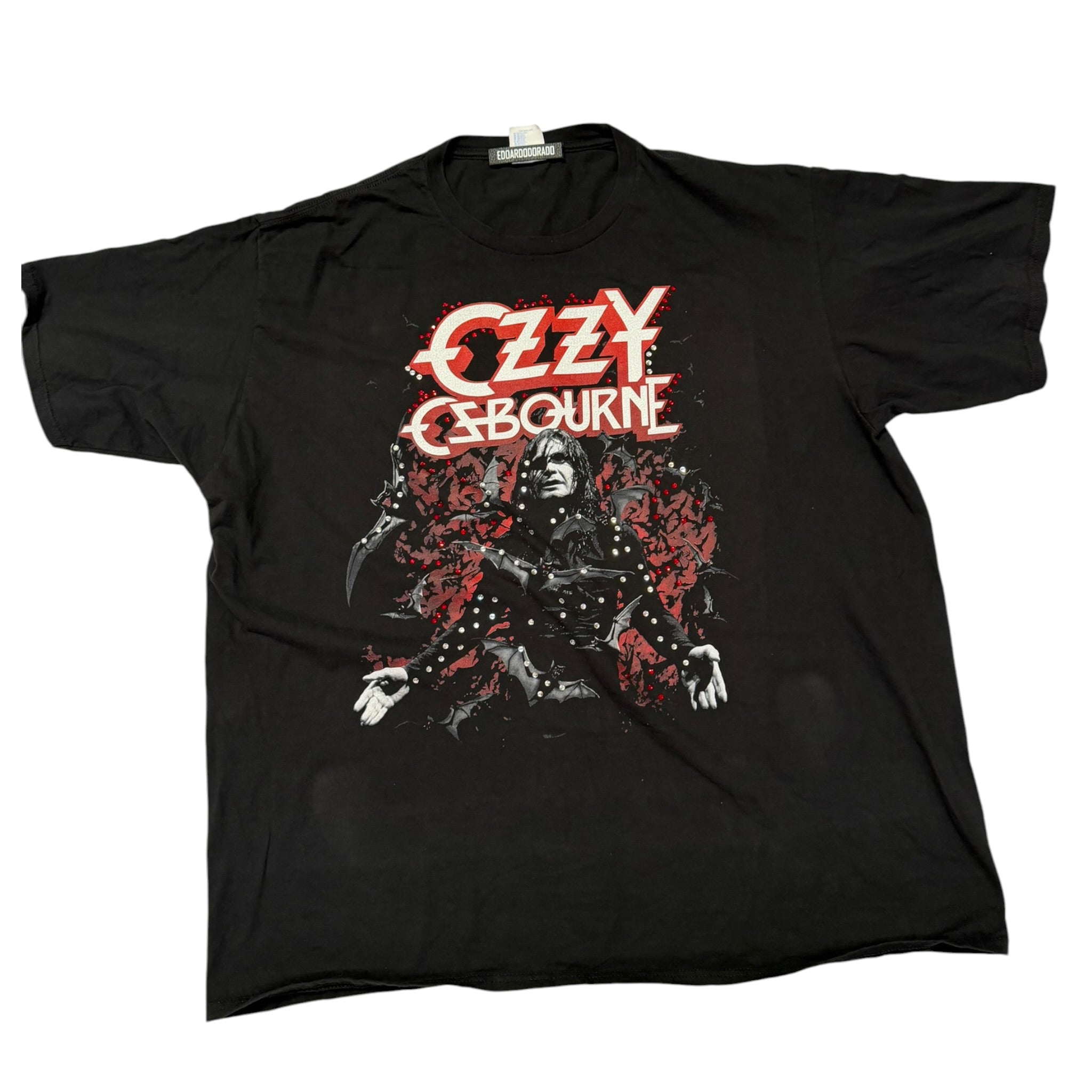 lt shirt vintage con strass Ozzy tg XXL
