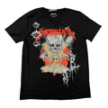t shirt vintage sovrastampata con sigilli Metallica  tg L