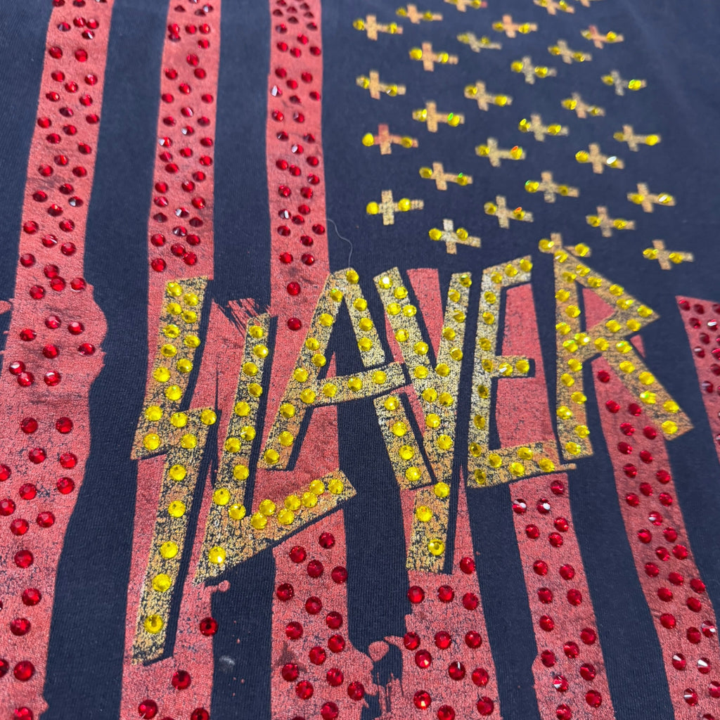 lt shirt vintage con strass the slayer  tg m