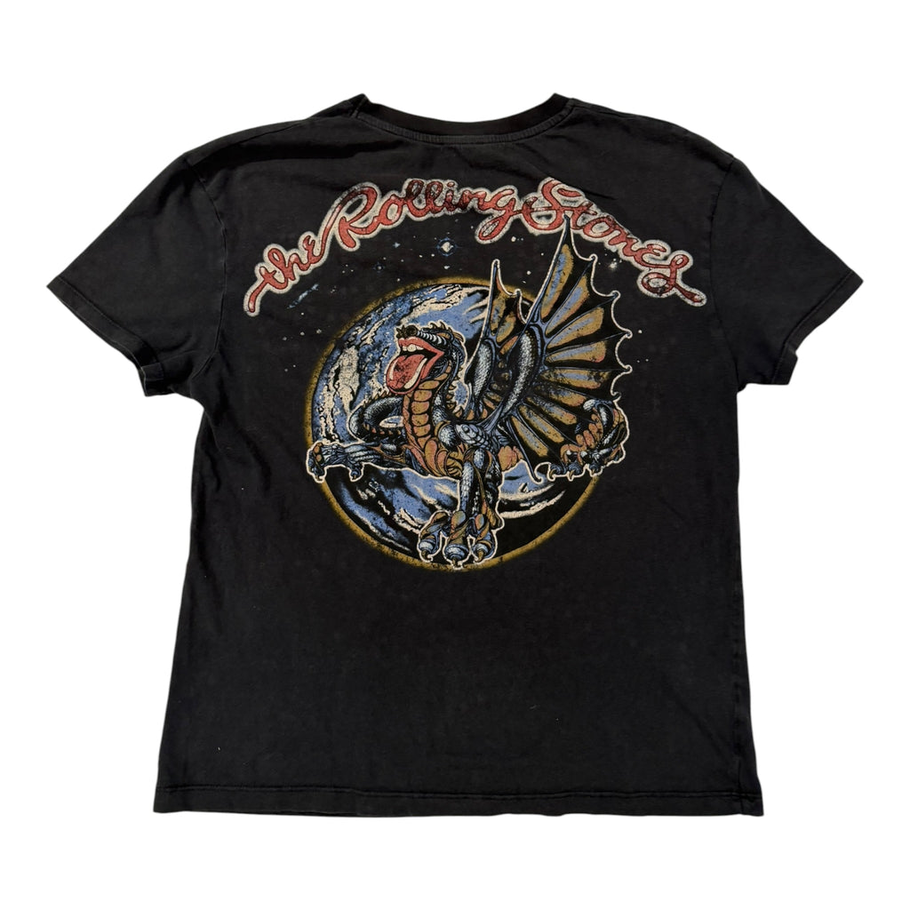 lt shirt vintage con strass Rolling Stones tg s