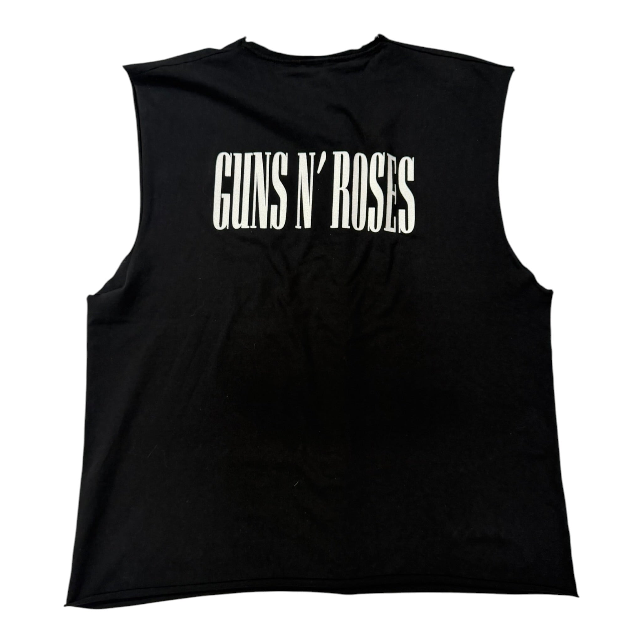 t shirt vintage sovrastampata con ossa Guns N’ Roses tg XL