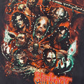 lt shirt vintage con strass slipknot tg L