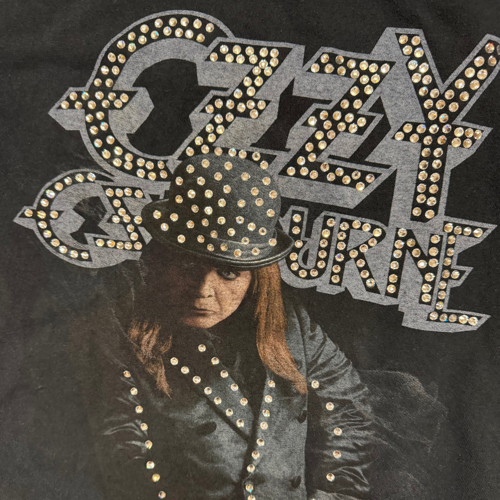 lt shirt vintage con strass ozzy Tg S