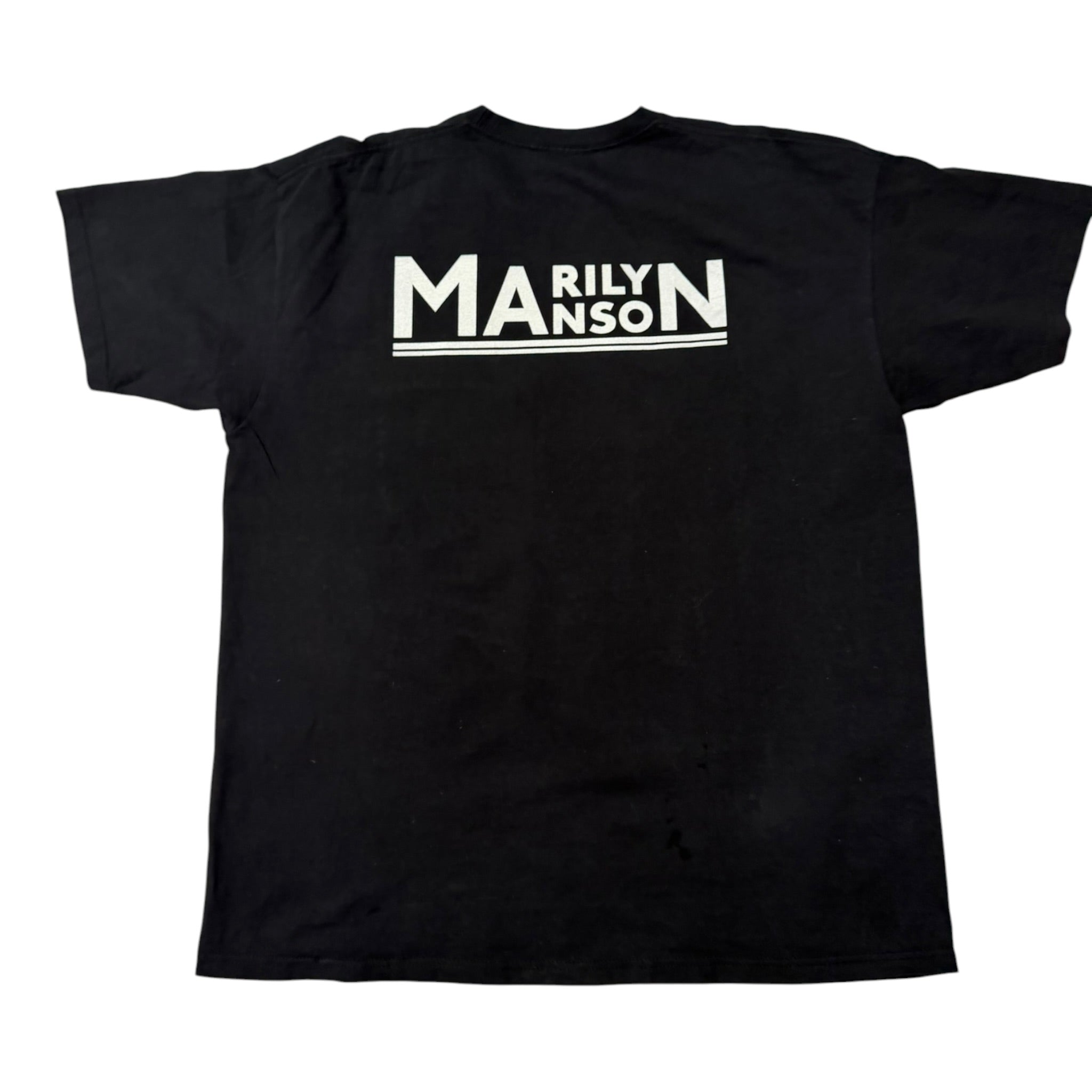 lt shirt vintage con strass the Marilyn Manson  tg XL