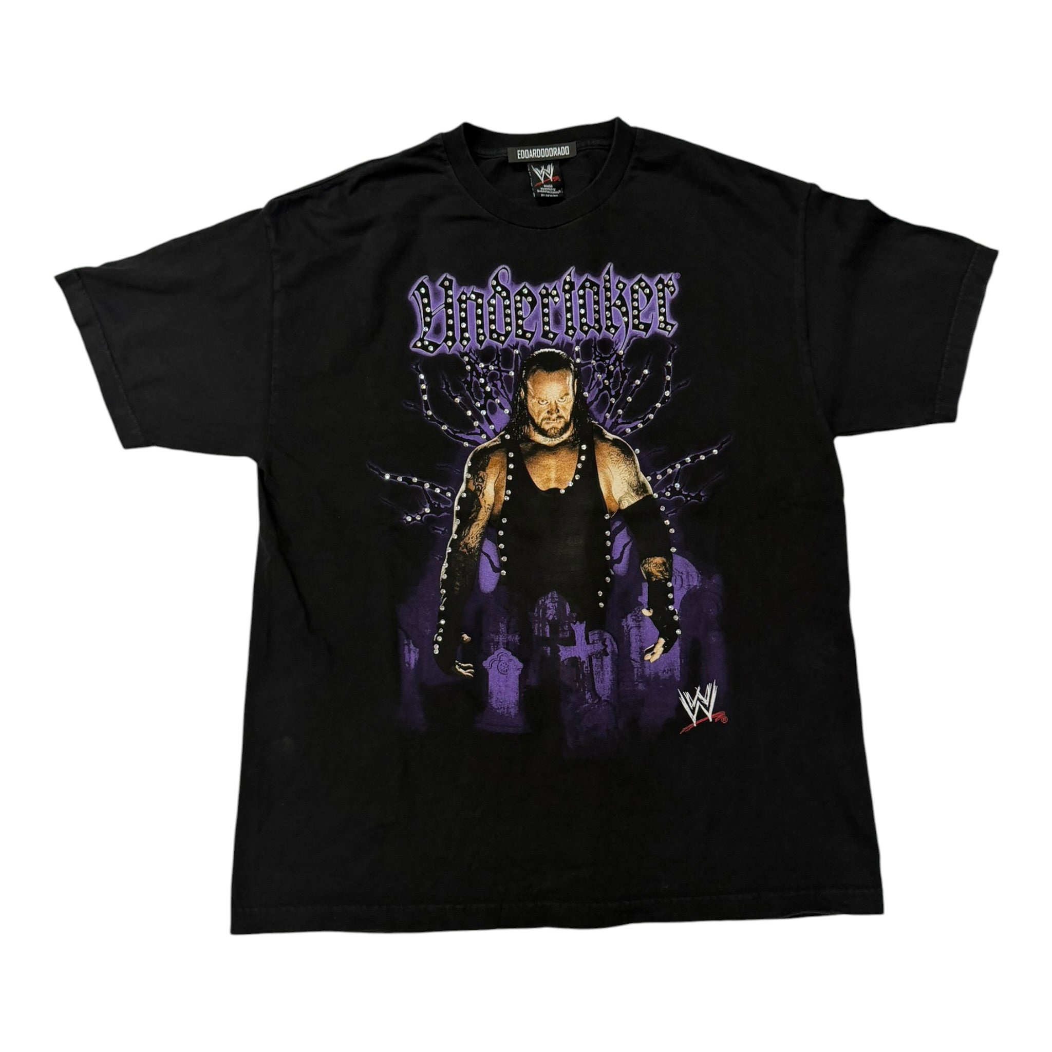 lt shirt vintage con strass undertaker tg XL