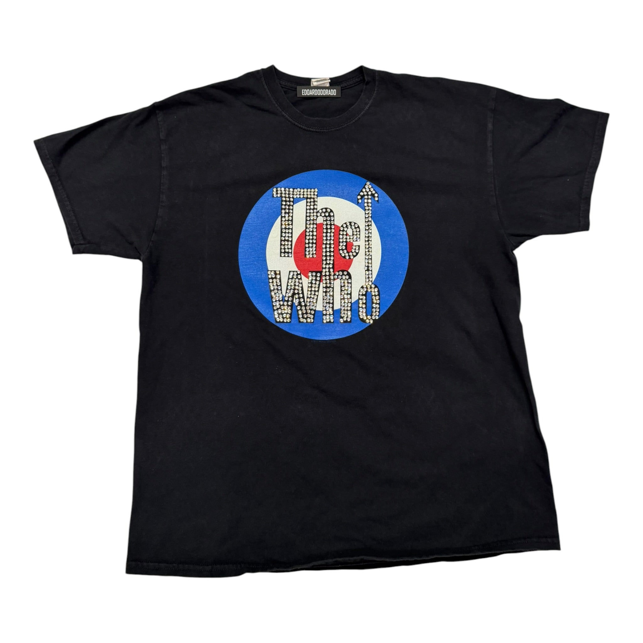 lt shirt vintage con strass the who tg XL