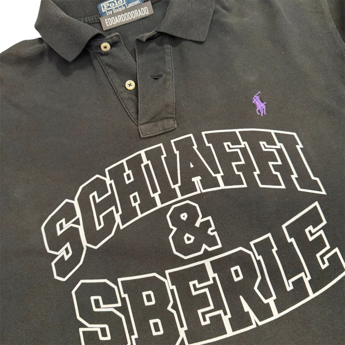 Polo Ralph Lauren custom stampa S&S tg XL