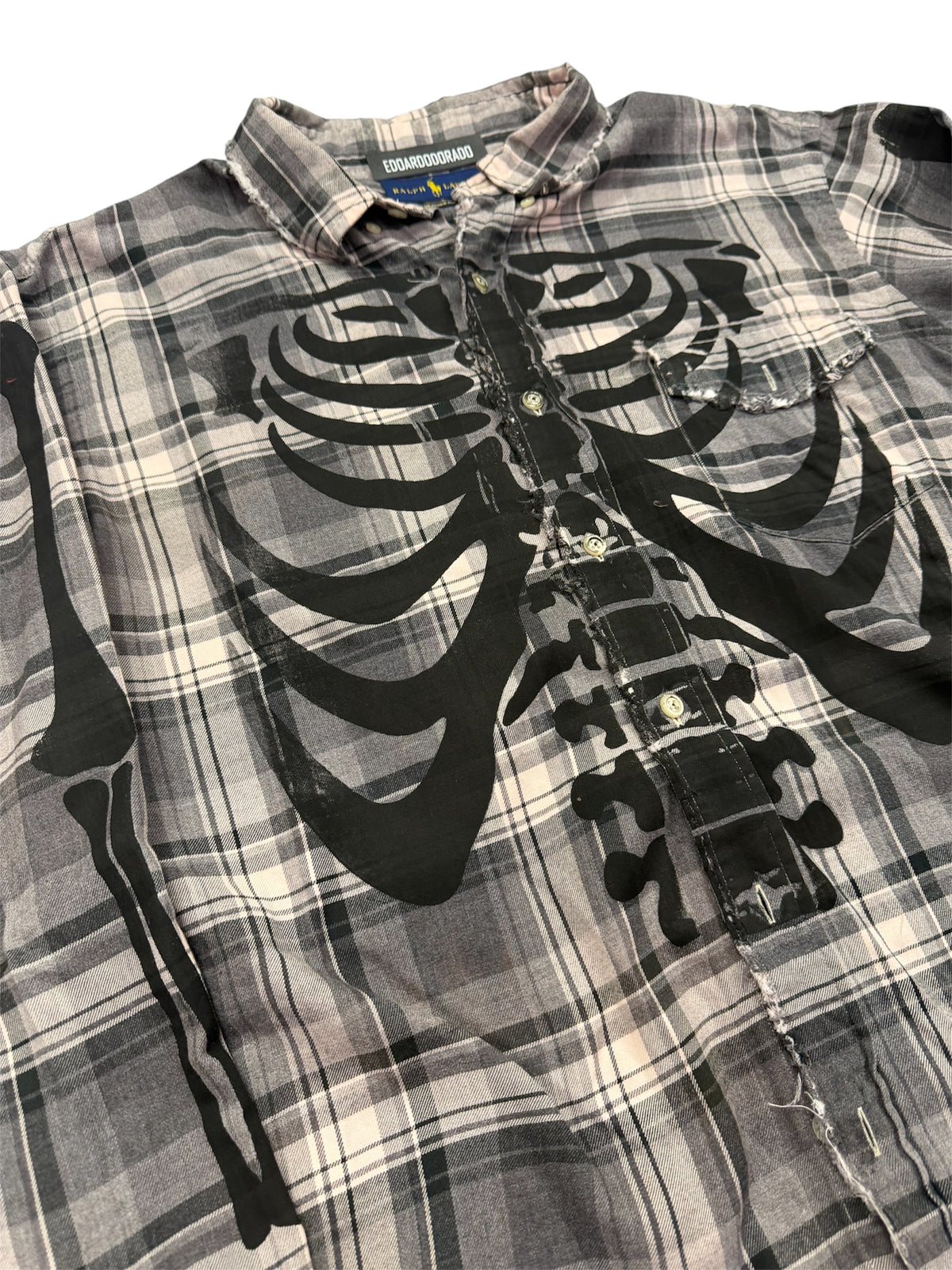 camicia vintage ralph lauren custom tg XL