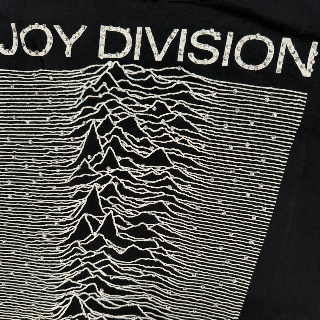 lt shirt vintage con strass joy division tg XL