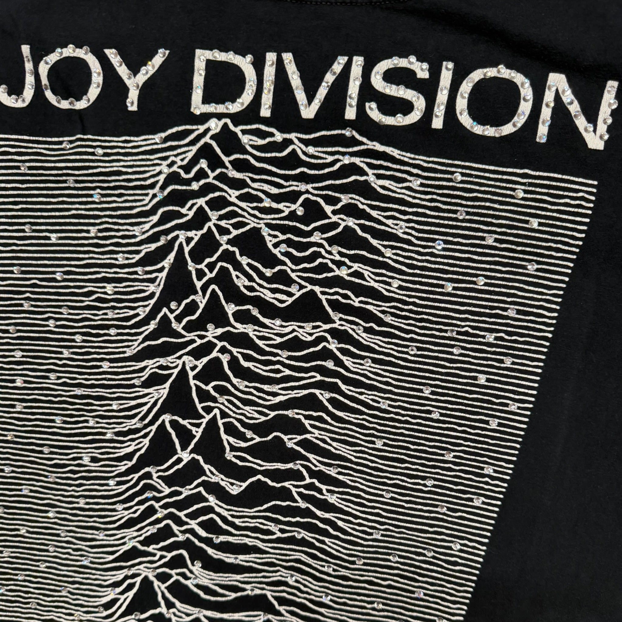 lt shirt vintage con strass joy division tg XL