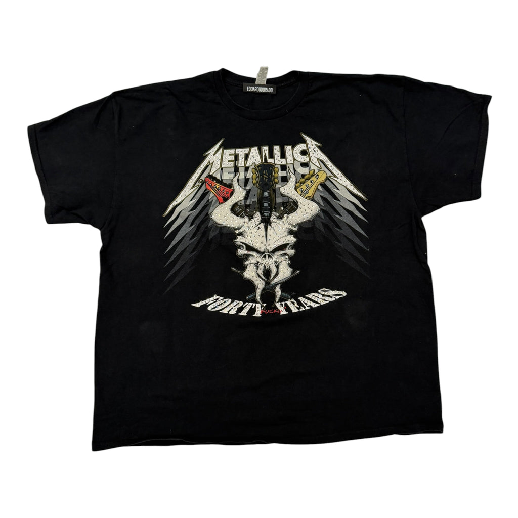 lt shirt vintage con strass Metallica tg XXL