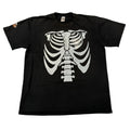 t shirt vintage sovrastampata con ossa Harley Davidson tg XL