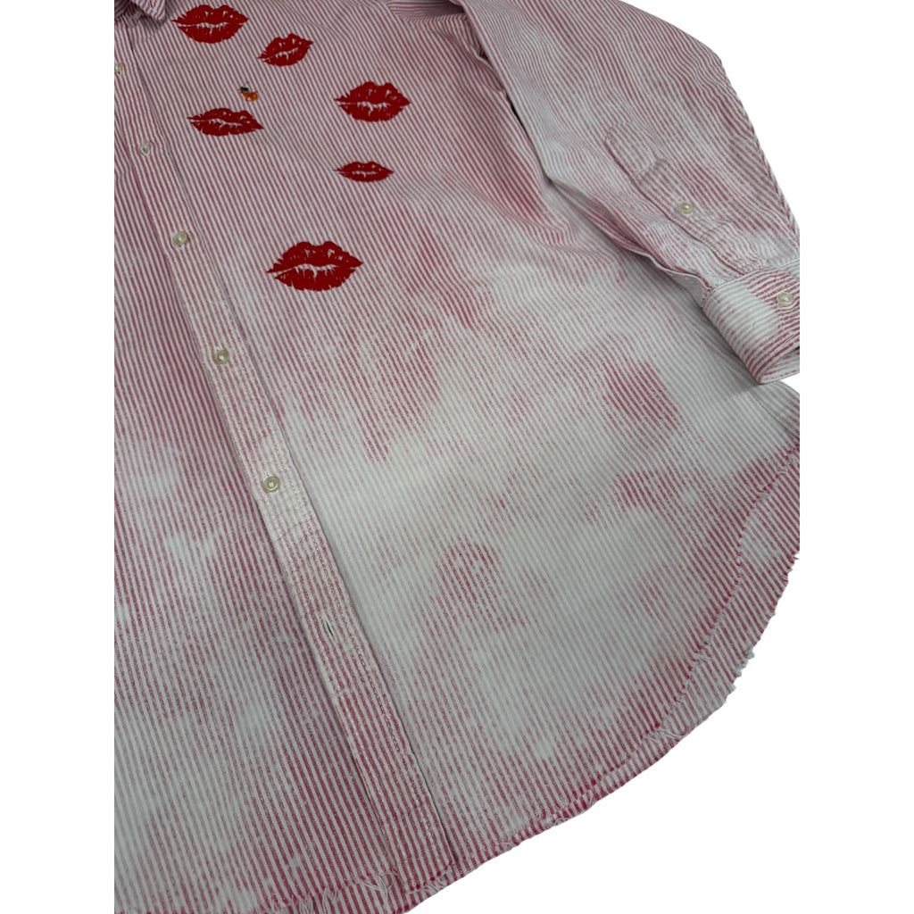 camicia vintage ralph lauren custom tg L rossetto